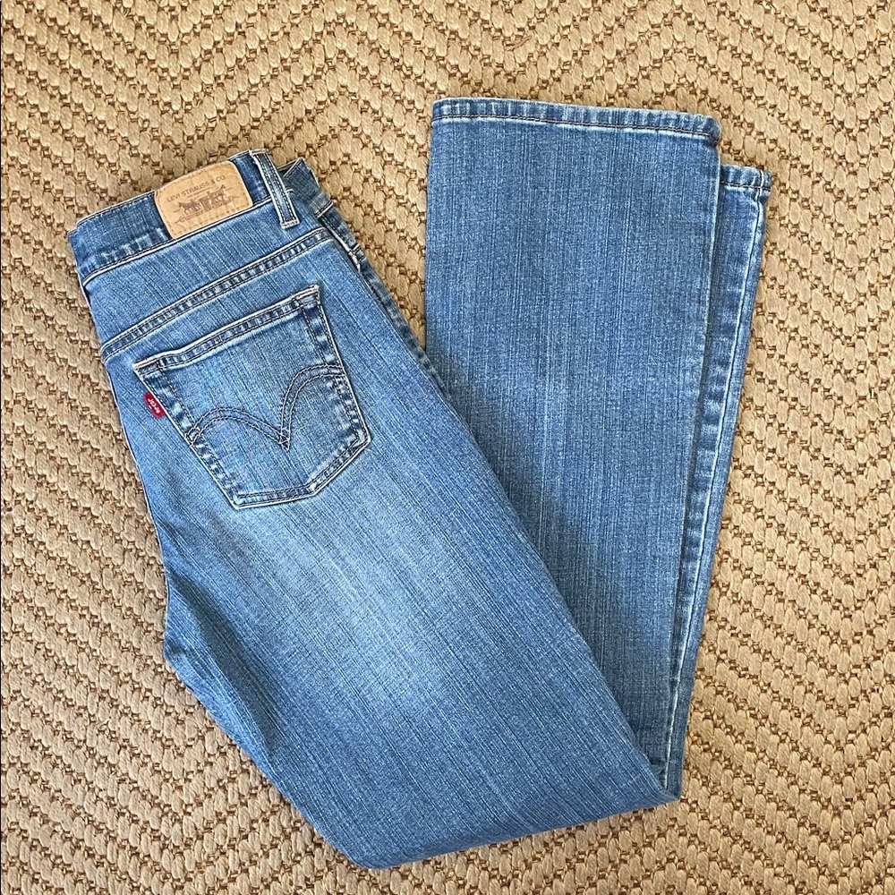 Levi's 550 Classic Relaxed Bootcut Denim Jeans - Blue - 4